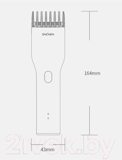 Машинка для стрижки волос Enchen Boost Black / EC-1001