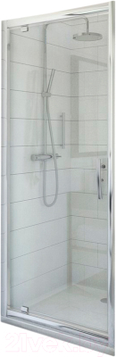 Душевая дверь Roth Proxima Line PXDO1N/80 (хром/прозрачное стекло) - фото