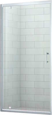 Душевая дверь Roth Project Sol OBDO1/90 (хром/прозрачное стекло) - фото