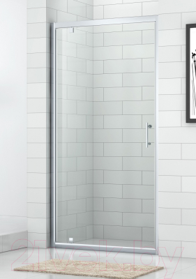 Душевая дверь Roth Project Sol OBDO1/90 (хром/прозрачное стекло)