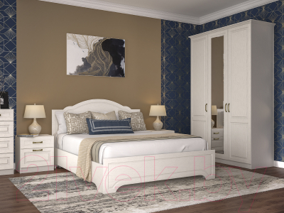 Комод Mobi Ливерпуль 10.103 (белый/ясень ваниль НМ-1012-100 ПВХ)