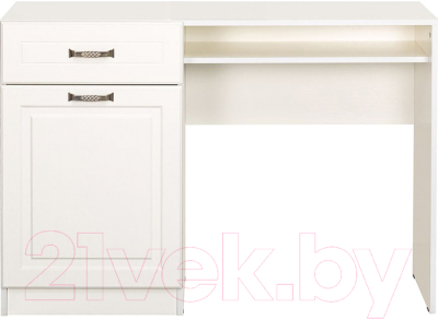 Туалетный столик Mobi Ливерпуль 12.46 (белый/ясень ваниль НМ-1012-100 ПВХ)