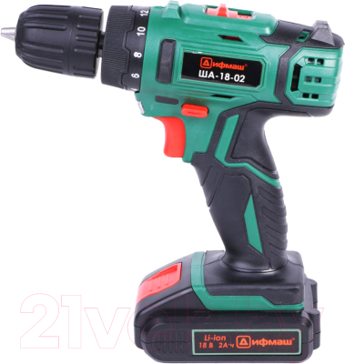 Аккумуляторная дрель-шуруповерт Дифмаш ША-18-02 - фото