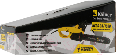 Электропила цепная Kolner KECS 35/1600