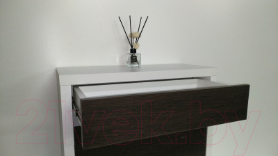 Тумба для обуви Элана 2.70ш (белый/венге магия)