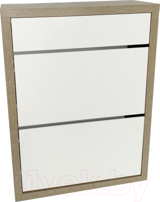 Тумба для обуви Элана 2.70ш (дуб сонома/белый) - фото