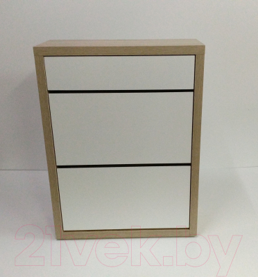 Тумба для обуви Элана 2.70ш (дуб сонома/белый)