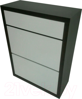 Тумба для обуви Элана 2.70ш (венге магия/белый) - фото