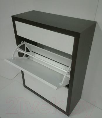 Тумба для обуви Элана 2.70ш (венге магия/белый)