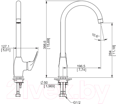 Смеситель Esko Palermo PE 519