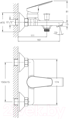 Смеситель Esko St.-Petersburg Spb 54