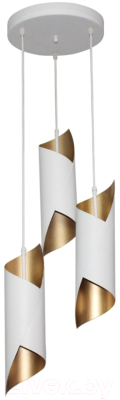 Люстра Элетех Маэстро 231 НСБ 01-3x60-138 / 1005404231 (белый/золото) - фото