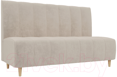Скамья кухонная мягкая Лига Диванов Ральф 241 / 104132 (велюр, бежевый) - фото