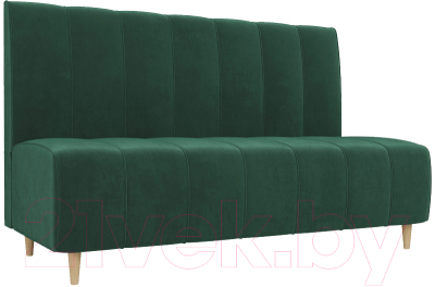 Скамья кухонная мягкая Лига Диванов Ральф 241 / 104135 (велюр, зеленый) - фото
