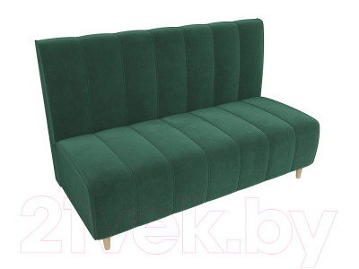 Скамья кухонная мягкая Лига Диванов Ральф 241 / 104135 (велюр, зеленый)