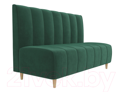 Скамья кухонная мягкая Лига Диванов Ральф 241 / 104135 (велюр, зеленый)