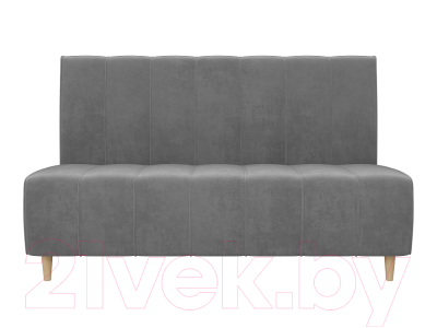 Скамья кухонная мягкая Лига Диванов Ральф 241 / 104137 (велюр, серый)