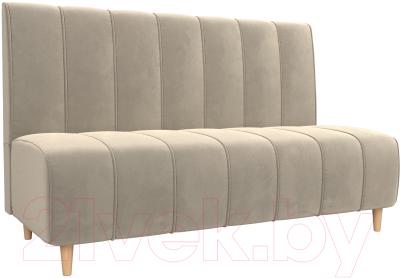 Скамья кухонная мягкая Лига Диванов Ральф 241 / 104140 (микровельвет, бежевый) - фото