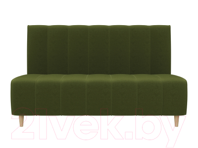 Скамья кухонная мягкая Лига Диванов Ральф 241 / 104141 (микровельвет, зеленый)