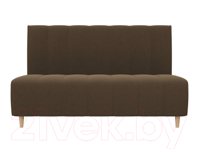 Скамья кухонная мягкая Лига Диванов Ральф 241 / 104142 (микровельвет, коричневый)