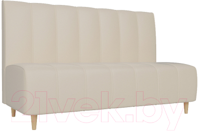 Скамья кухонная мягкая Лига Диванов Ральф 241 / 104148 (экокожа, бежевый) - фото