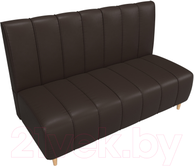 Скамья кухонная мягкая Лига Диванов Ральф 241 / 104150 (экокожа, коричневый)