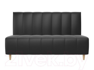 Скамья кухонная мягкая Лига Диванов Ральф 241 / 104151 (экокожа, черный)