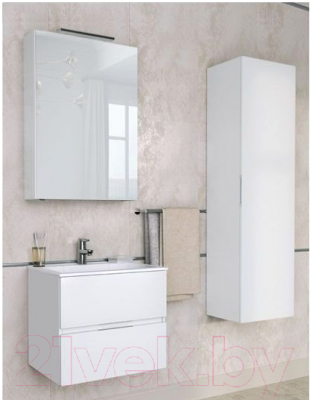 Шкаф с зеркалом для ванной Aquanet Алвита 60 / 183994