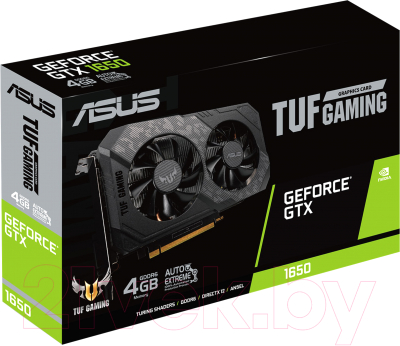 Видеокарта Asus TUF-GTX1650-4GD6-GAMING