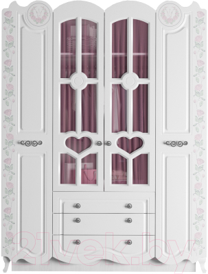 Шкаф Аквилон Розалия №24 (лиственница белая)