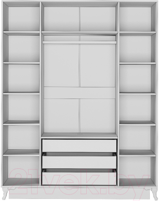 Шкаф Аквилон Розалия №24 (лиственница белая)