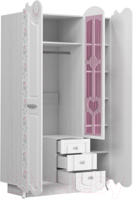 Шкаф Аквилон Розалия №25 (лиственница белая)