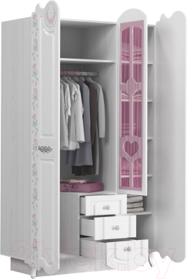 Шкаф Аквилон Розалия №25 (лиственница белая)