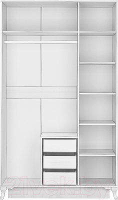 Шкаф Аквилон Розалия №25 (лиственница белая)