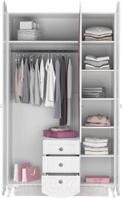 Шкаф Аквилон Розалия №25 (лиственница белая)