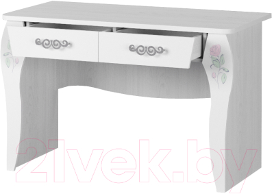 Письменный стол Аквилон Розалия №12.2 (лиственница белая)