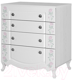 Комод Аквилон Розалия №9.1 (лиственница белая) - фото