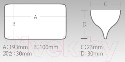 Коробка рыболовная Meiho Reversible / REVERSIBLE-100