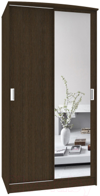 Шкаф-купе Кортекс-мебель Лагуна ШК01-01 (венге) - фото