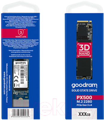 SSD диск Goodram PX500 512GB (SSDPR-PX500-512-80)