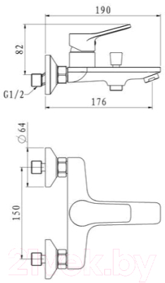 Смеситель Esko Dubai DI 54