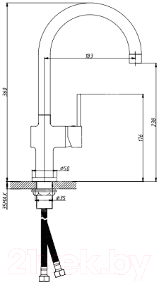 Смеситель Esko Single SG 519