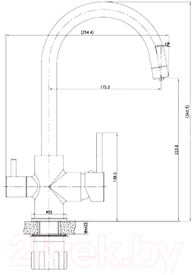 Смеситель Esko K22