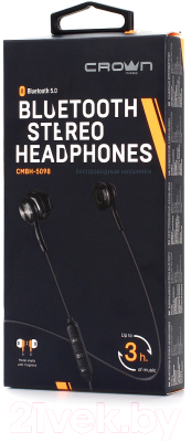 Беспроводные наушники Crown CMBH-5098