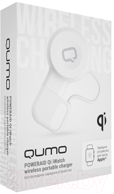 Зарядное устройство беспроводное Qumo PowerAid Qi iWatch WH