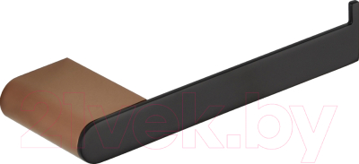 Держатель для туалетной бумаги Bemeta Galla 108112030 (черный/золото) - фото