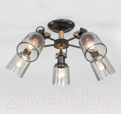 Люстра Евросвет Astor 70111/5 (черный) - фото