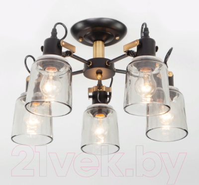 Люстра Евросвет Astor 70111/5 (черный)