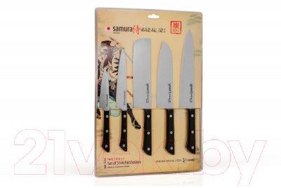 Набор ножей Samura Harakiri SHR-0250B