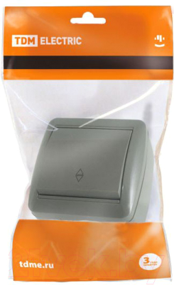 Выключатель TDM Селигер SQ1818-0111